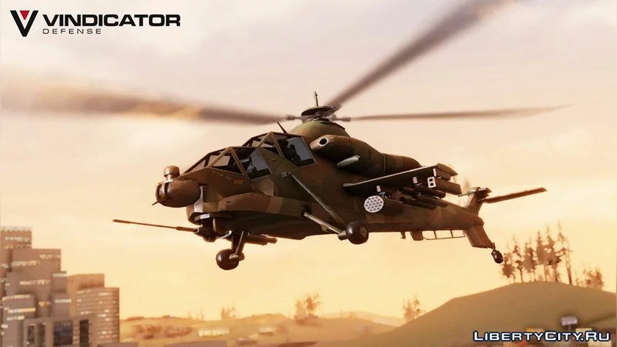 Denel AH-2 Rooivalk / GTA San Andreas