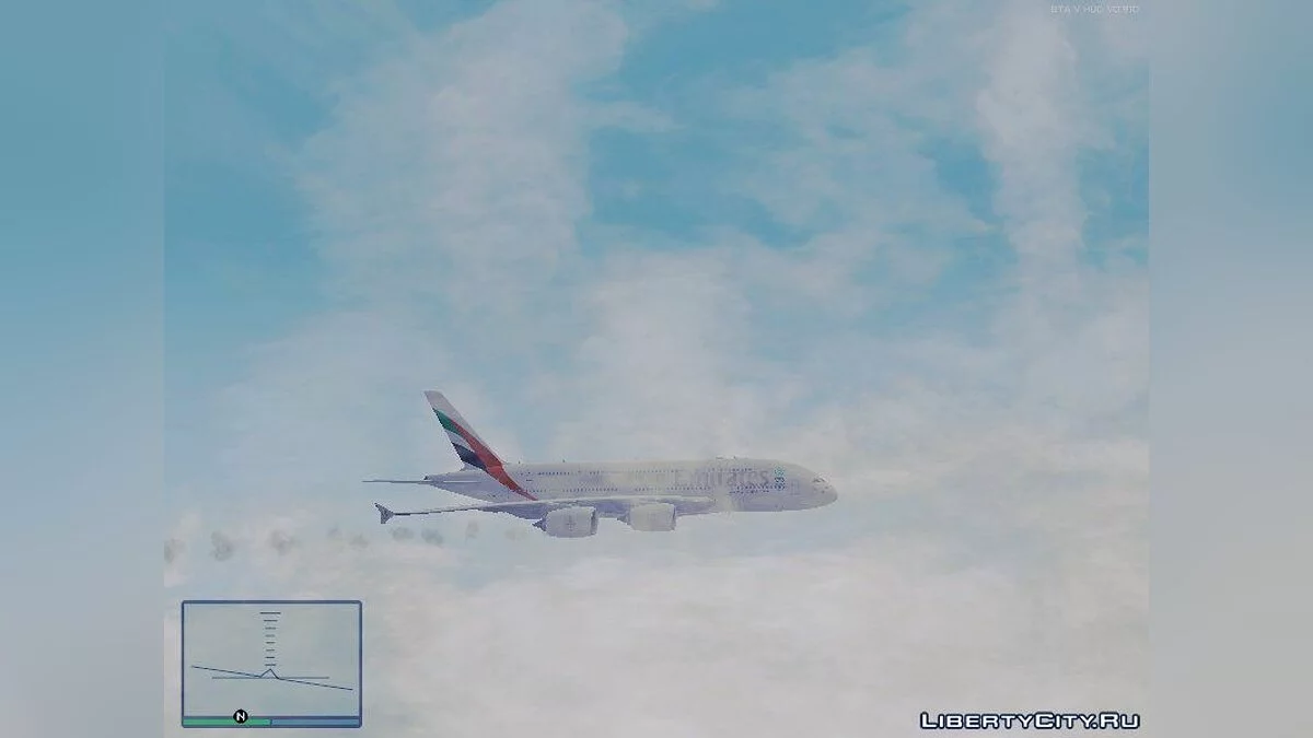 Airbus A380 Emirates Expo 2020 Dubai / GTA San Andreas