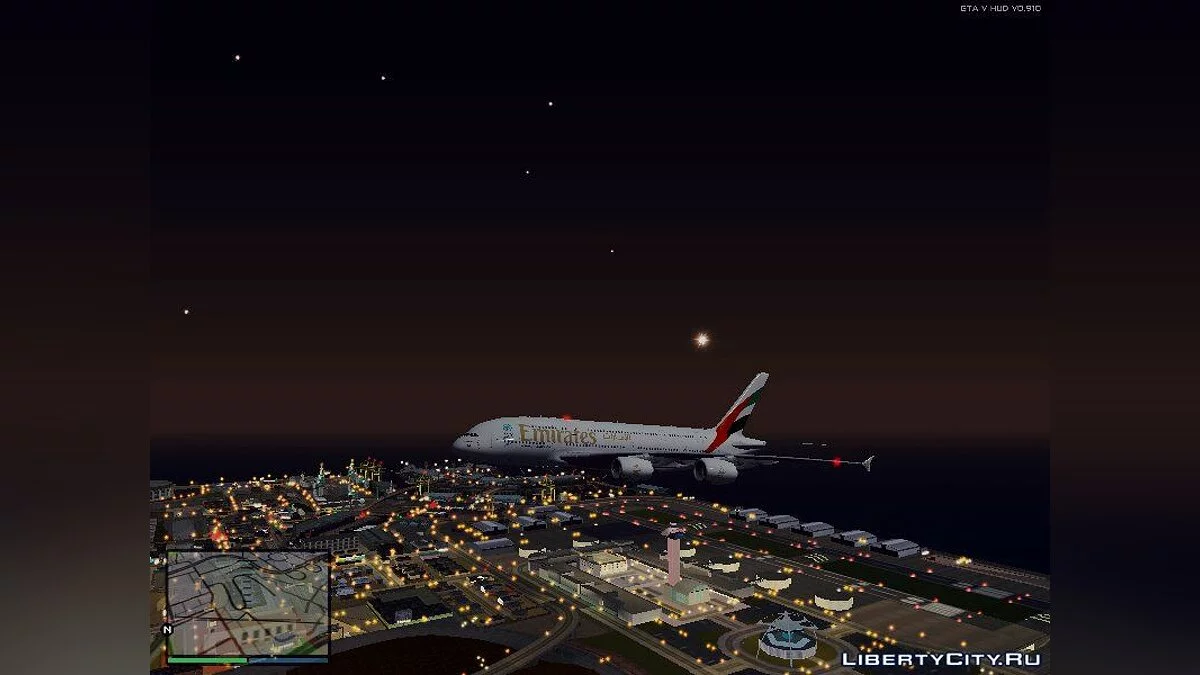 Airbus A380 Emirates Expo 2020 Dubai / GTA San Andreas