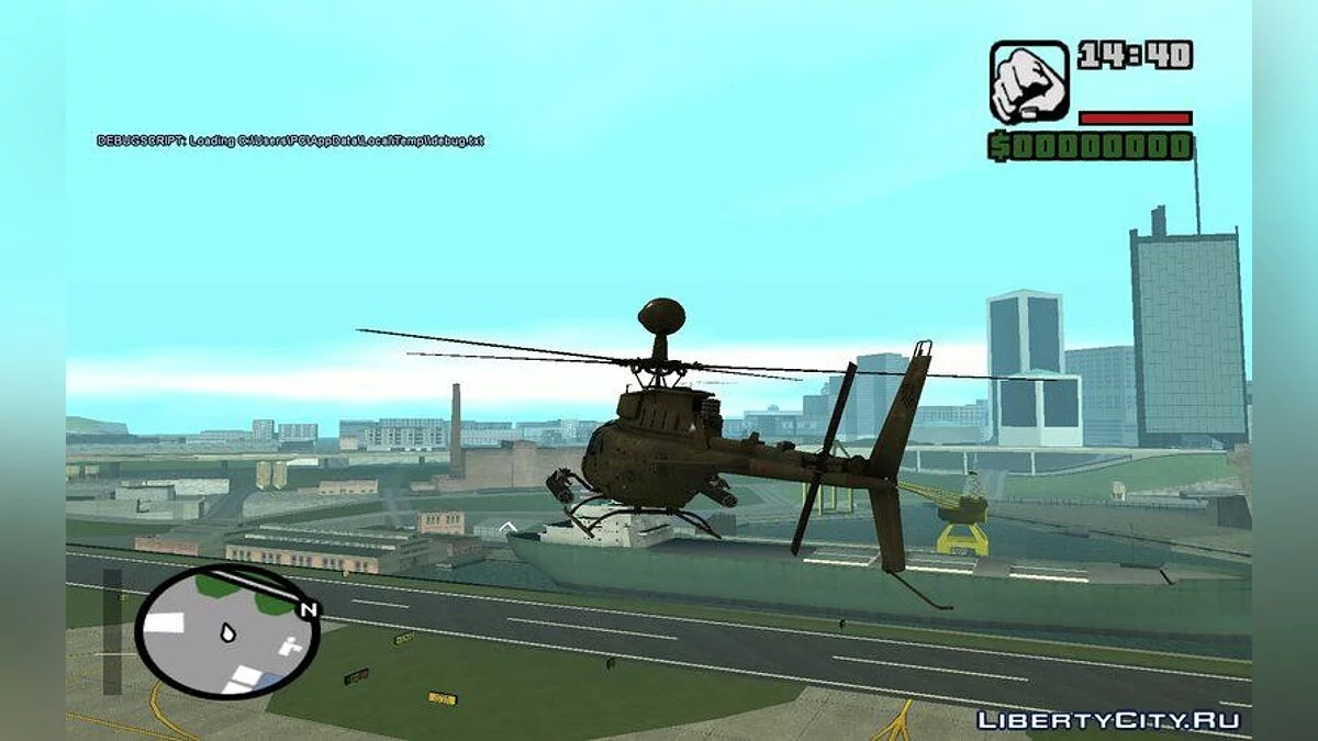 OH-58D Croatian Air Force / GTA San Andreas