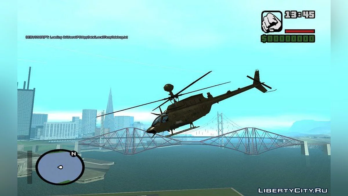 OH-58D Croatian Air Force / GTA San Andreas