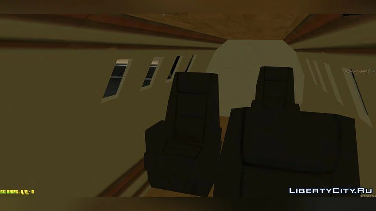 Enterable Shamal plane / GTA San Andreas