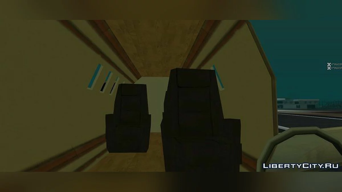 Enterable Shamal plane / GTA San Andreas