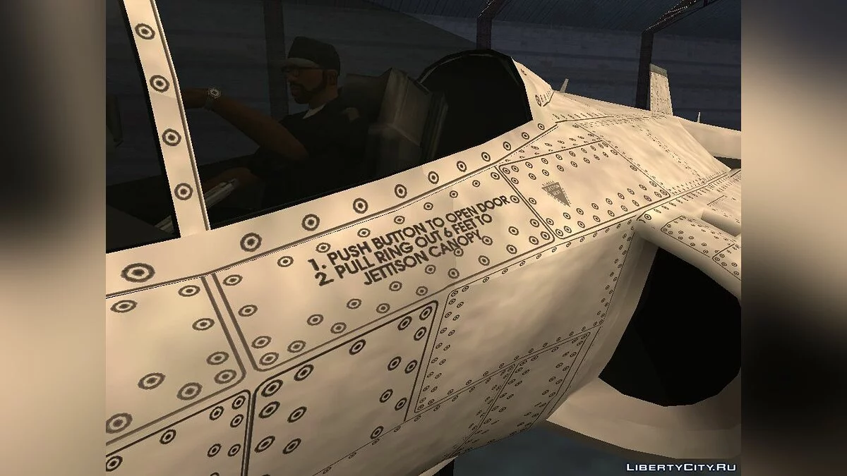 Hydra custom Mid-poly version from GTA V / GTA San Andreas