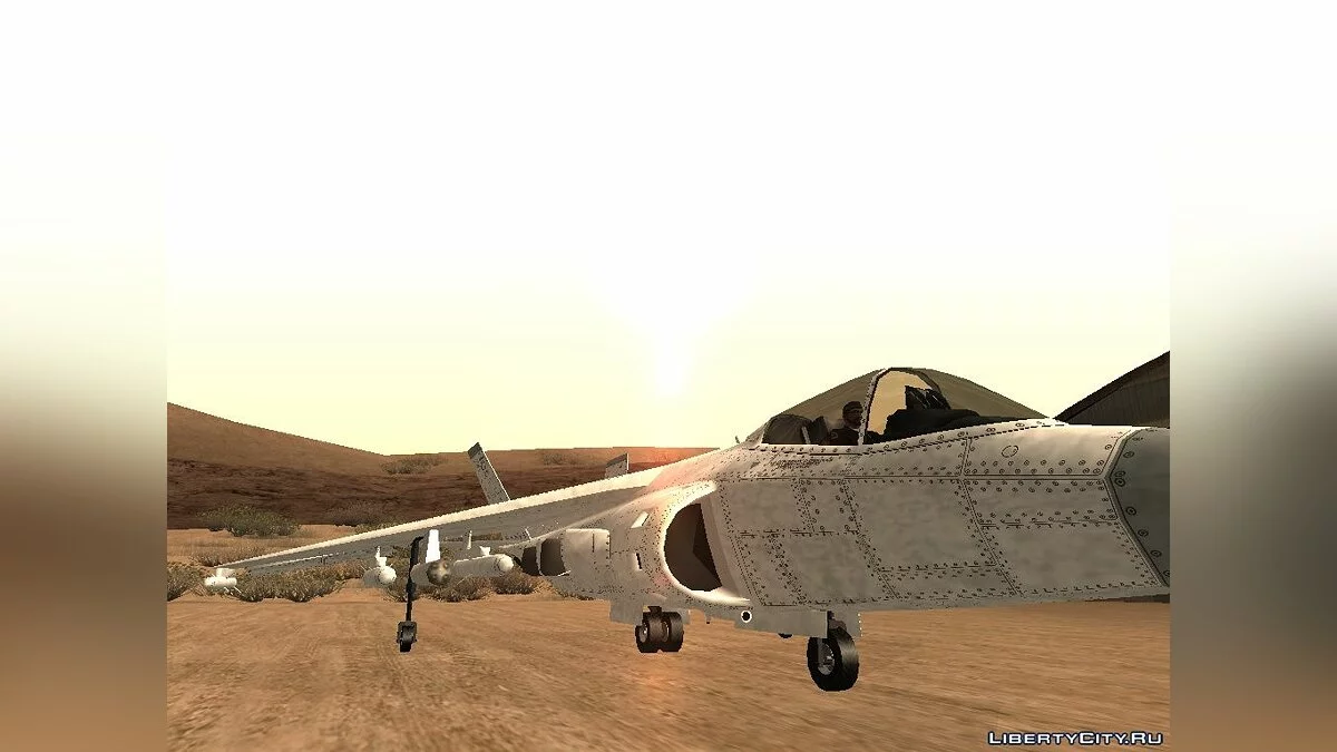 Hydra custom Mid-poly version from GTA V / GTA San Andreas