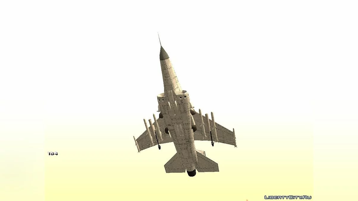 Hydra custom Mid-poly version from GTA V / GTA San Andreas