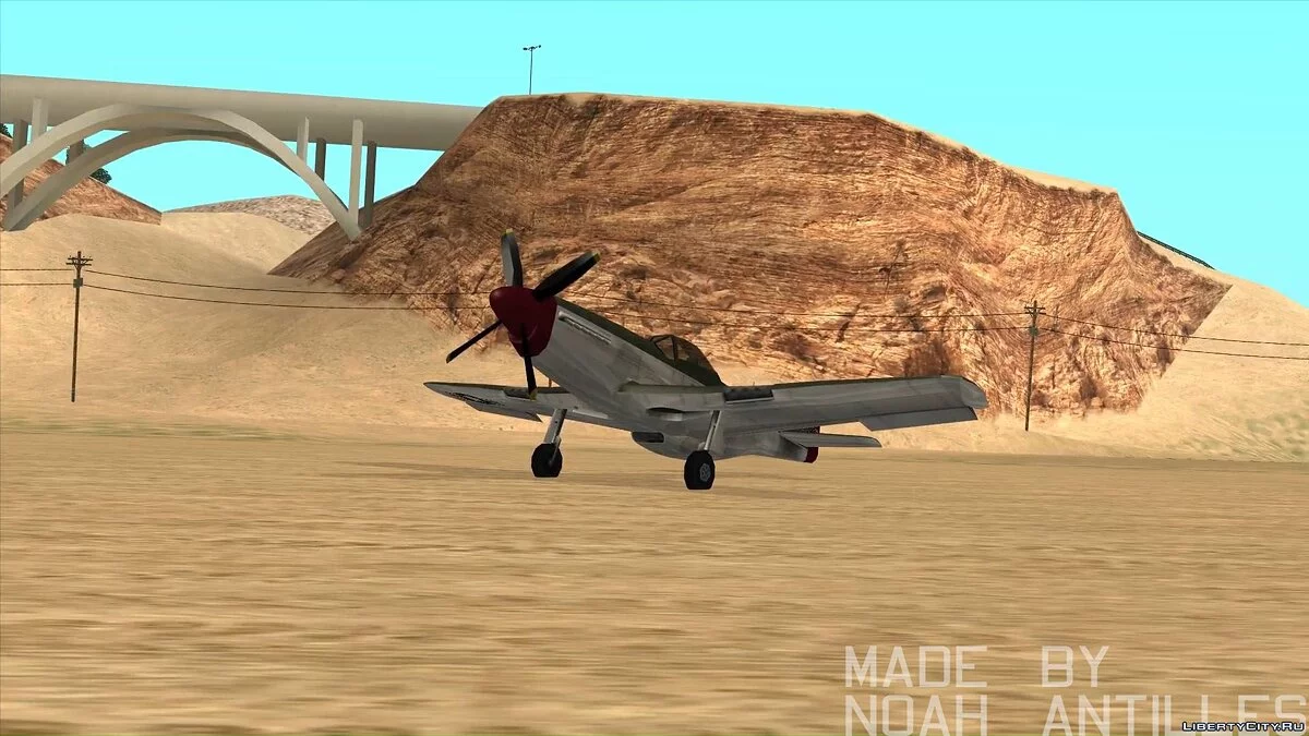 Rustler - P51 Mustang / GTA San Andreas