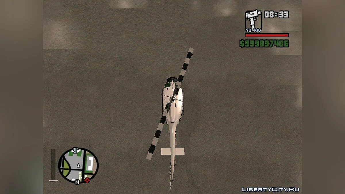 Bell UH-1 Huey United Nations - Военный вертолёт / GTA San Andreas