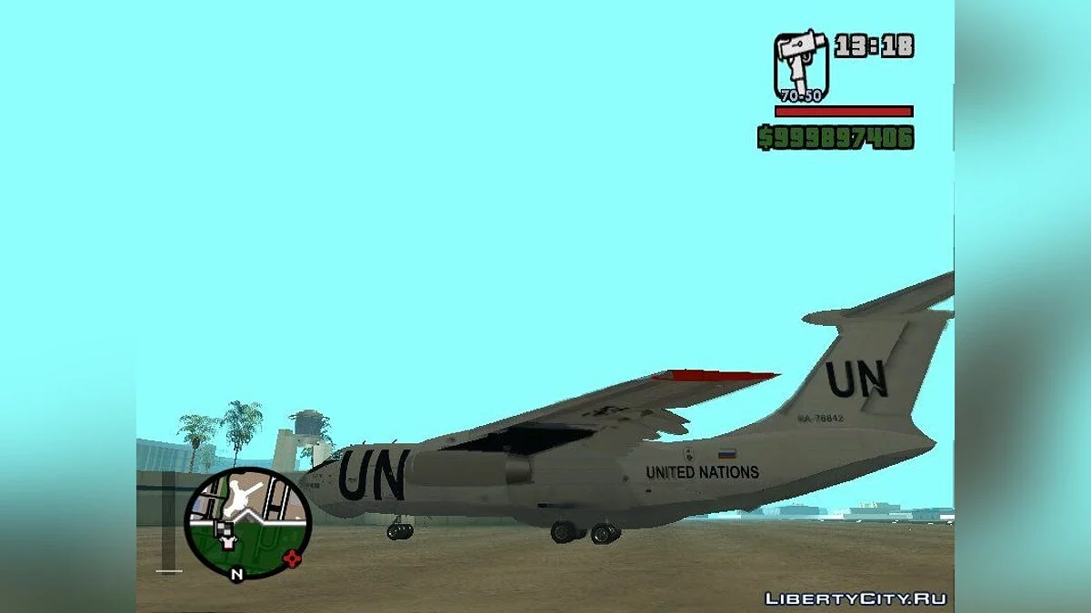Ilyushin Il-76TD United Nations / GTA San Andreas