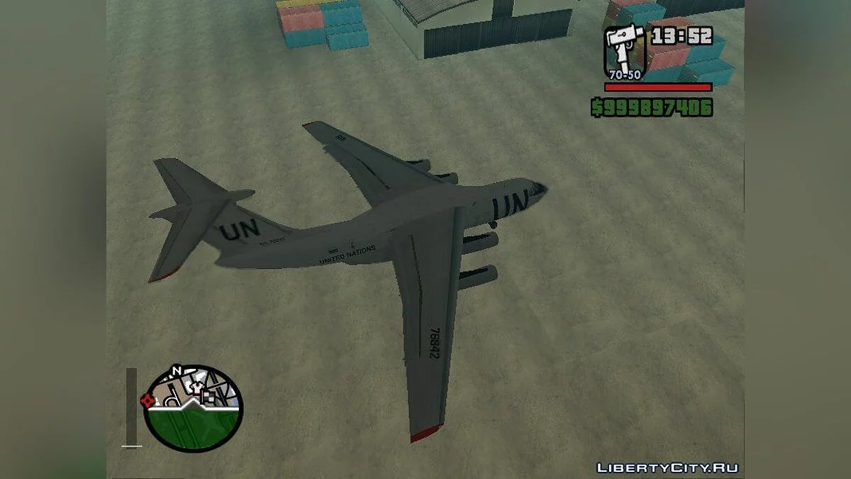 Ilyushin Il-76TD United Nations / GTA San Andreas