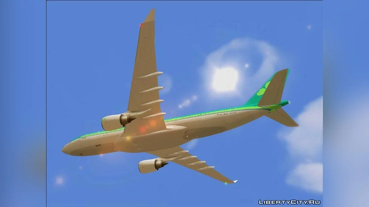 Airbus A330-200 GE CF6-80E1 / GTA San Andreas