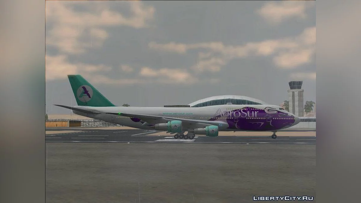 Boeing 747-300 PW JT9D  / GTA San Andreas