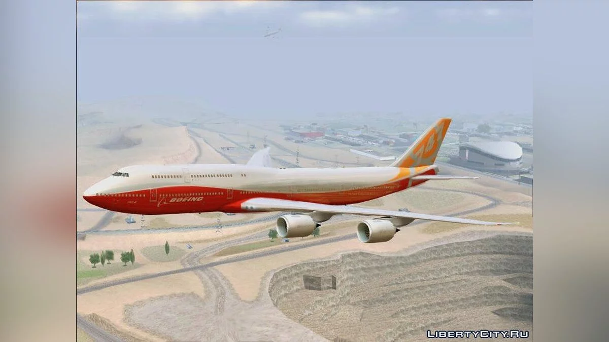 Boeing 747-8 Intercontinental / GTA San Andreas