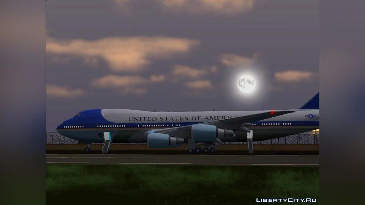 Boeing VC-25A / GTA San Andreas