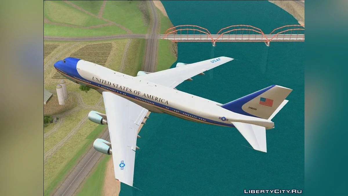 Boeing VC-25A / GTA San Andreas
