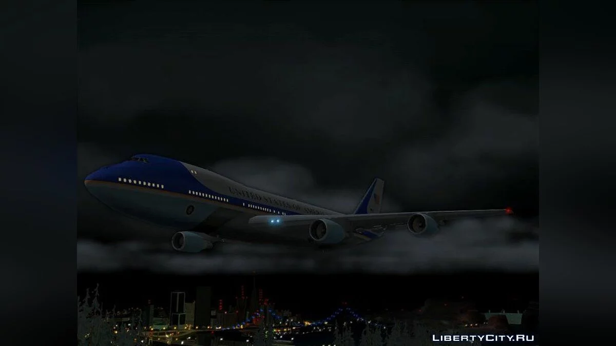 Boeing VC-25A / GTA San Andreas
