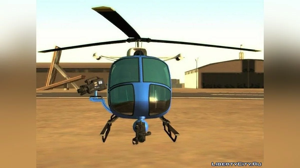Weazel News Maverick из GTA 5 / GTA San Andreas
