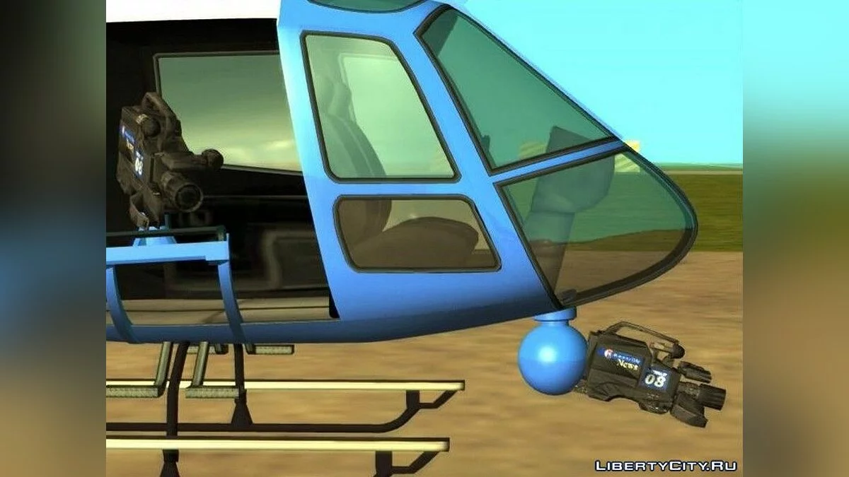 Weazel News Maverick из GTA 5 / GTA San Andreas
