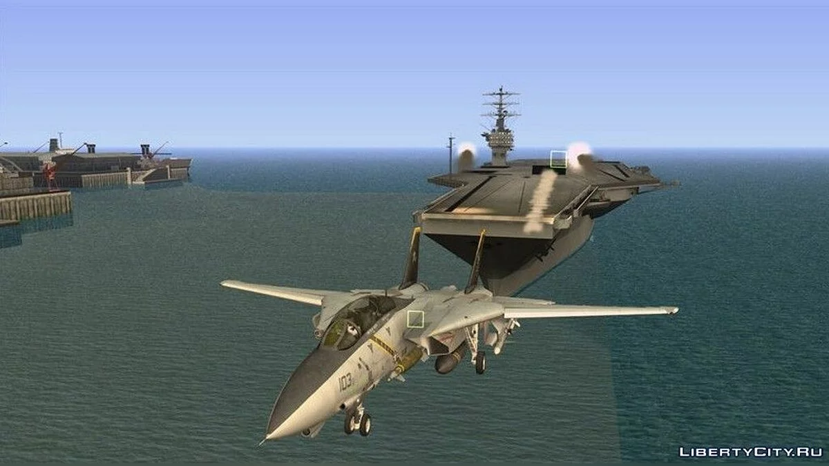 F-14 Tomcat improved / GTA San Andreas