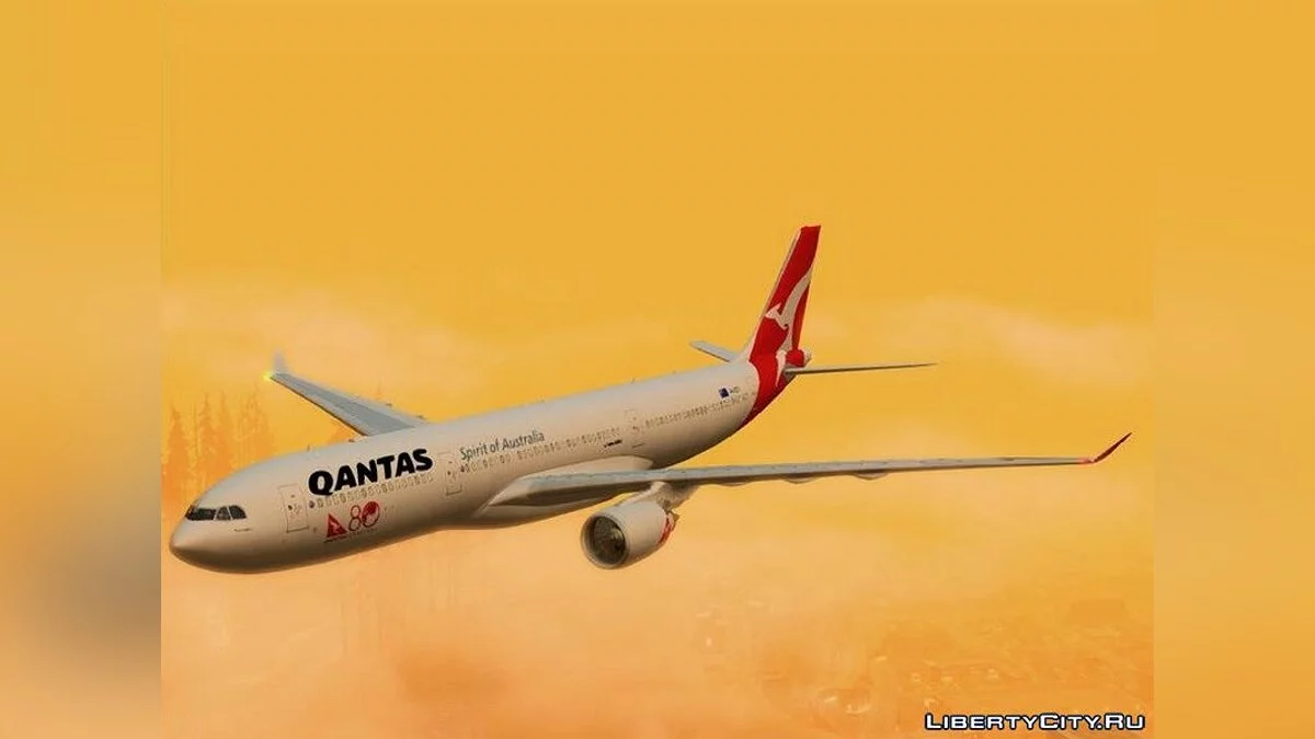 Airbus A330-300 GE CF6-80E1 / GTA San Andreas