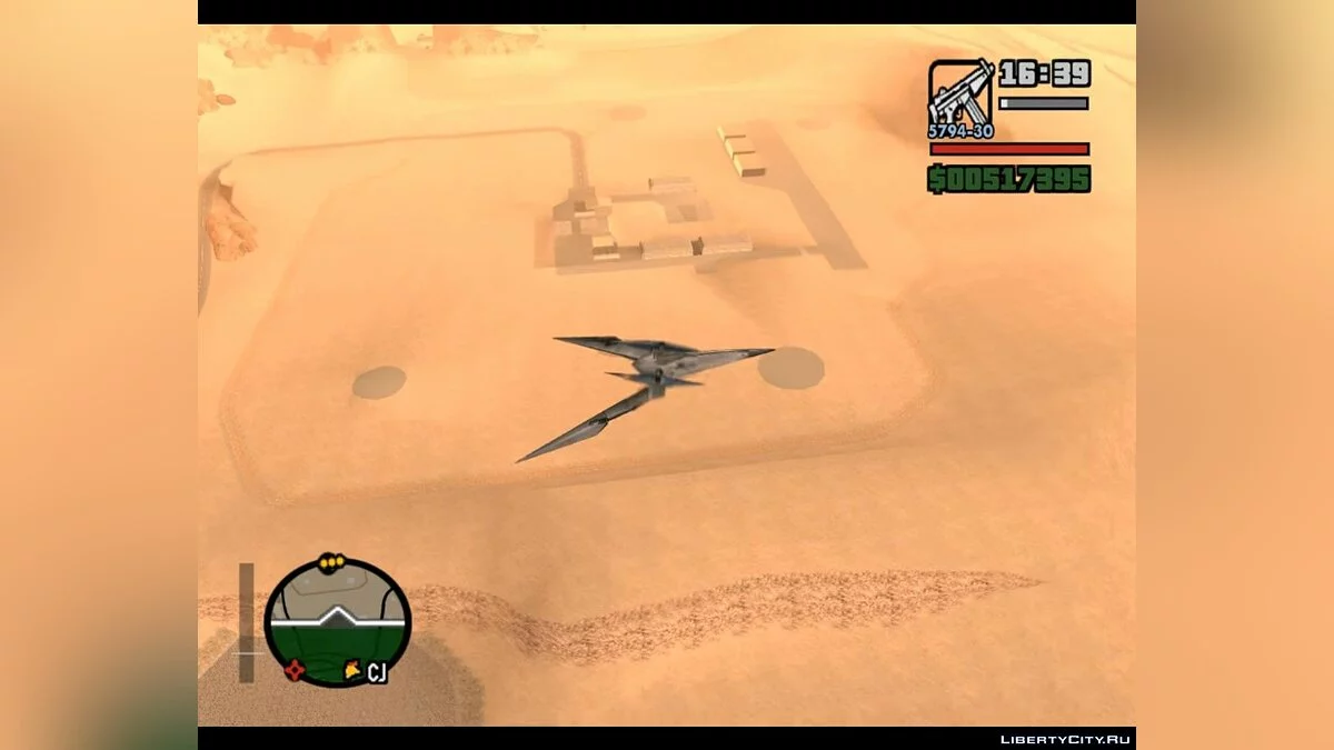 Arwing Mod / GTA San Andreas