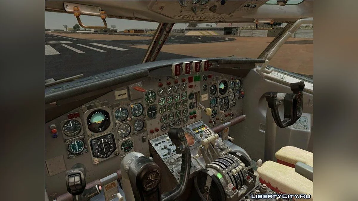 Boeing 707-300B / GTA San Andreas