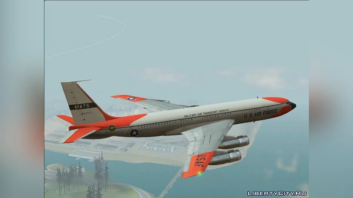 Boeing 707-300B / GTA San Andreas