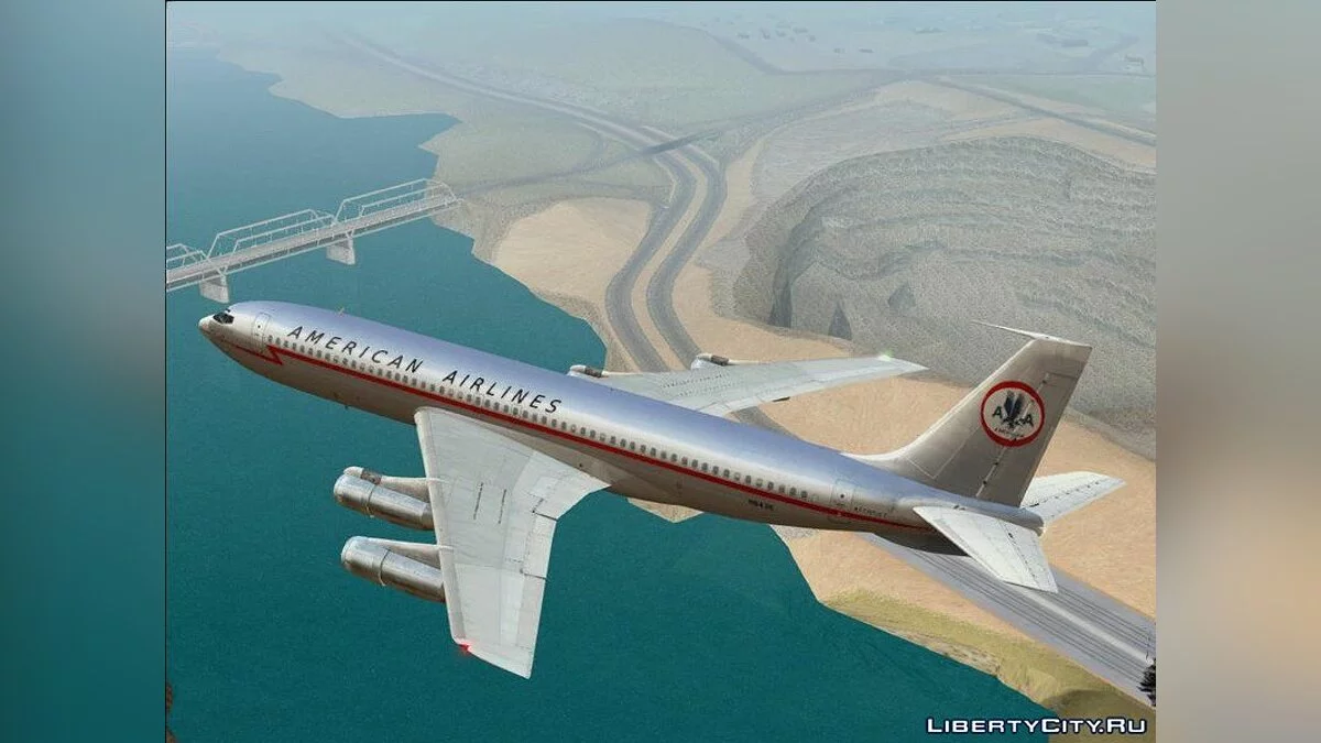 Boeing 707-300B / GTA San Andreas