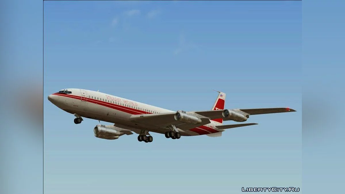 Boeing 707-300B / GTA San Andreas