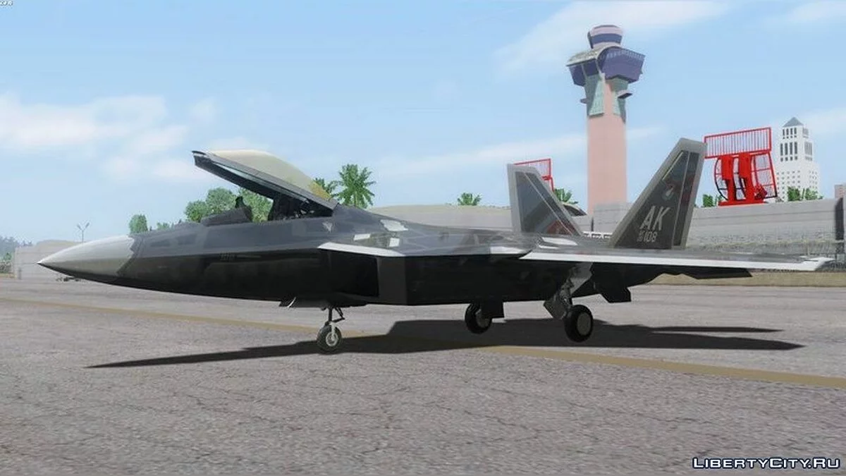 F-22 Raptor / GTA San Andreas