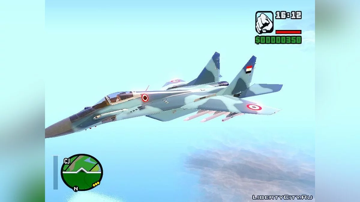 МиГ - 35 египетский ВМФ / GTA San Andreas