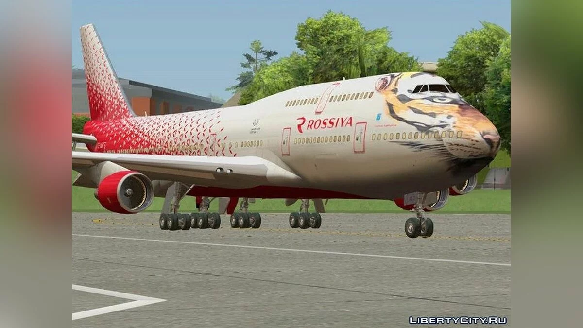 Boeing 747-400 GE CF6-80C2 / GTA San Andreas