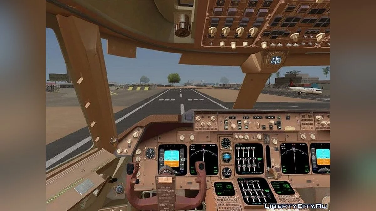 Boeing 747-400 GE CF6-80C2 / GTA San Andreas