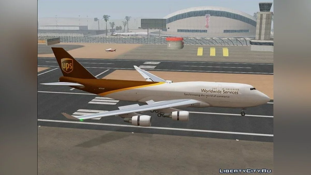 Boeing 747-400 GE CF6-80C2 / GTA San Andreas