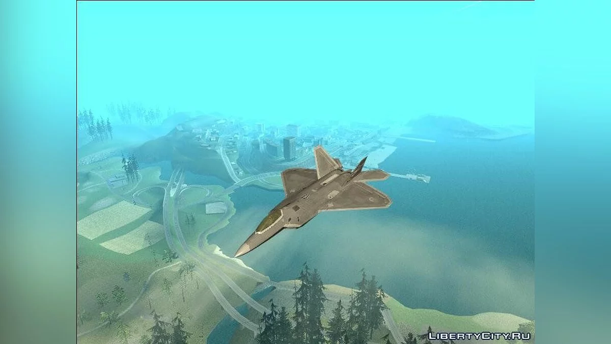 F-22A Trigger (Strider 1) / GTA San Andreas