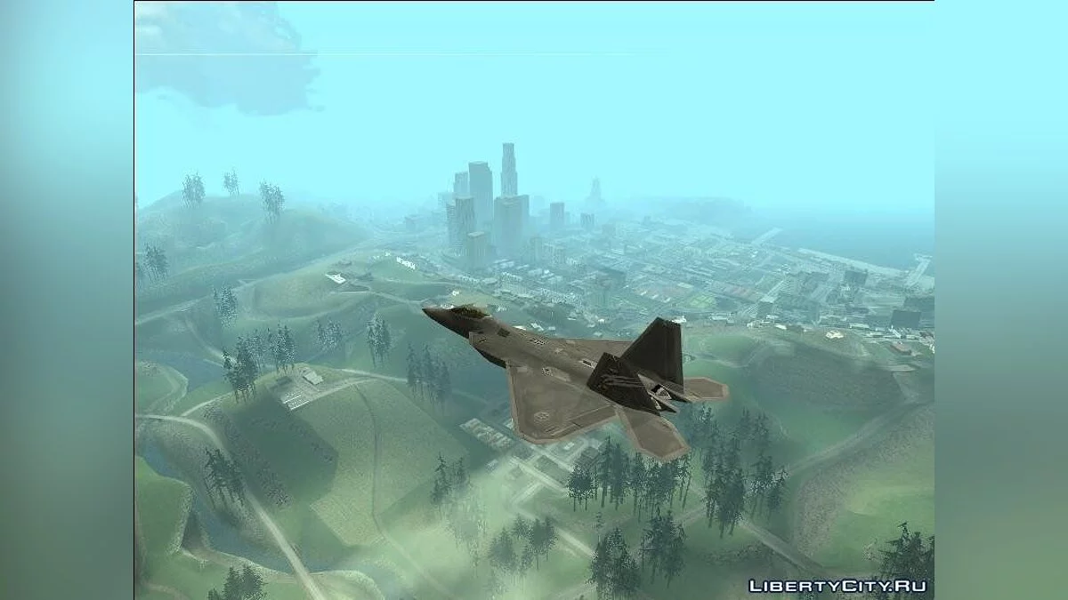 F-22A Trigger (Strider 1) / GTA San Andreas