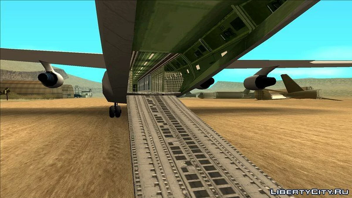 Улучшенный самолёт Andromada / GTA San Andreas