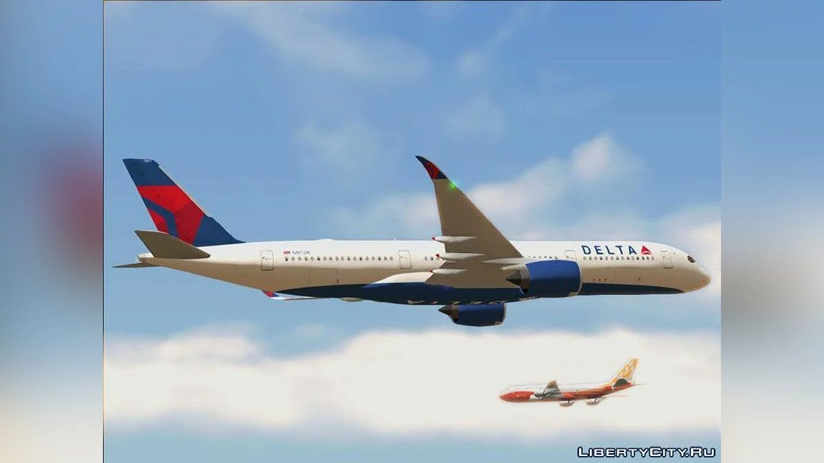 Airbus A350-900 XWB (Улучшенный) / GTA San Andreas