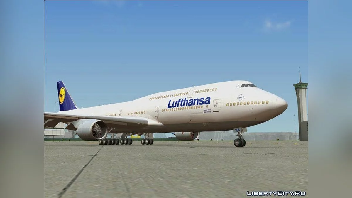 Boeing 747-8i / GTA San Andreas