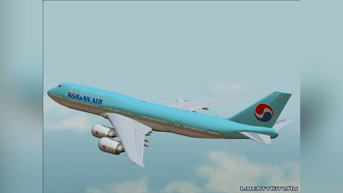 Boeing 747-8i / GTA San Andreas