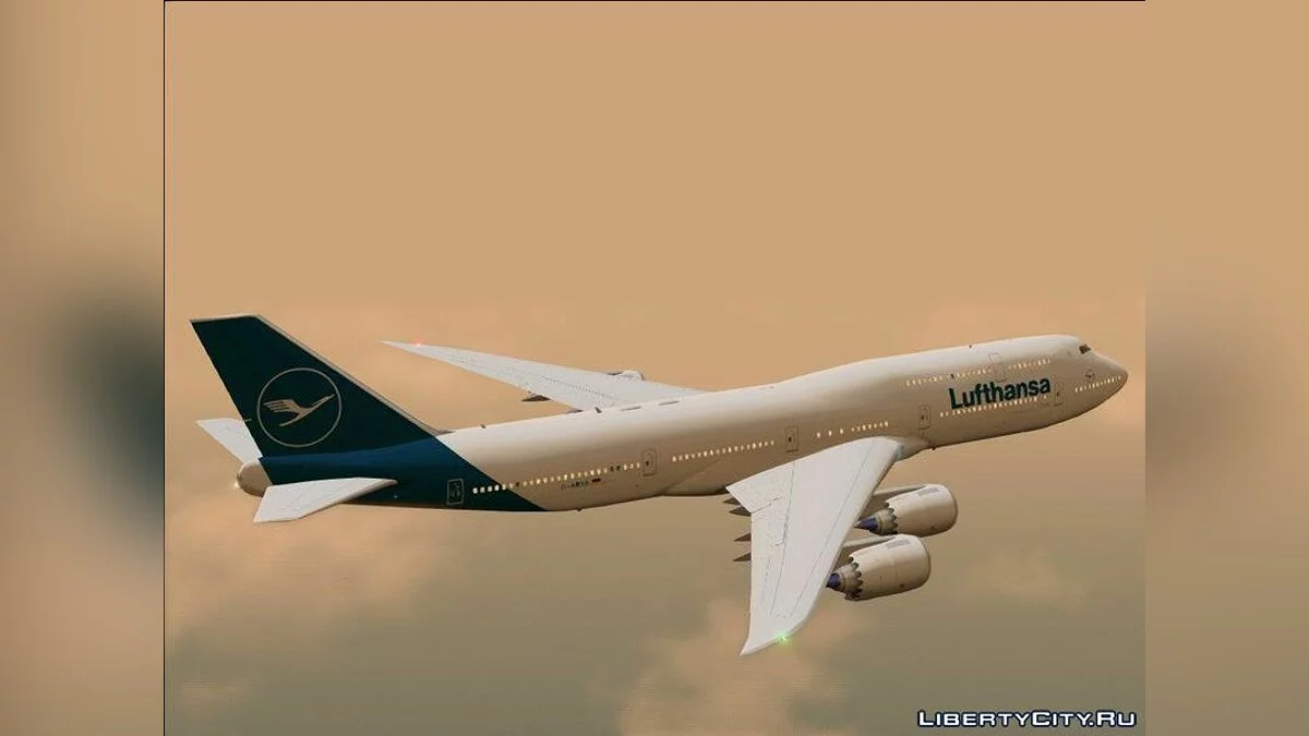 Boeing 747-8i / GTA San Andreas