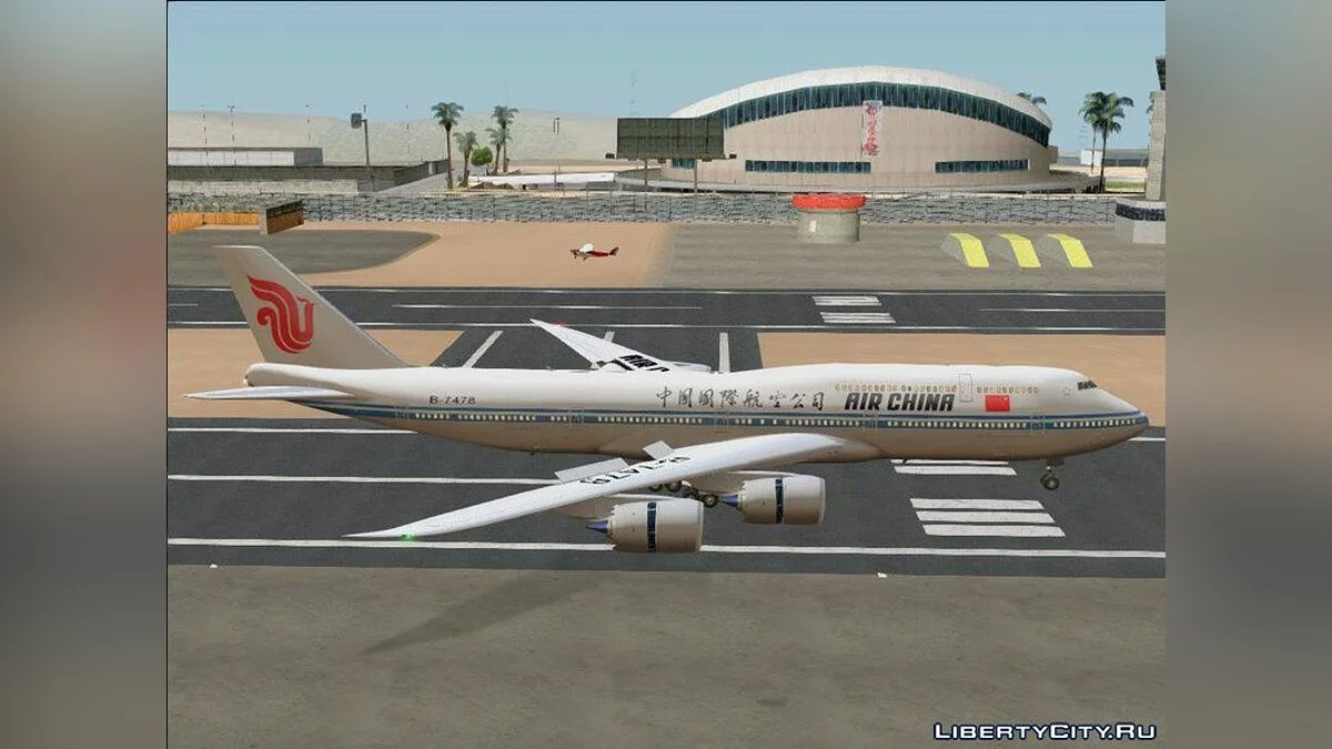 Boeing 747-8i / GTA San Andreas