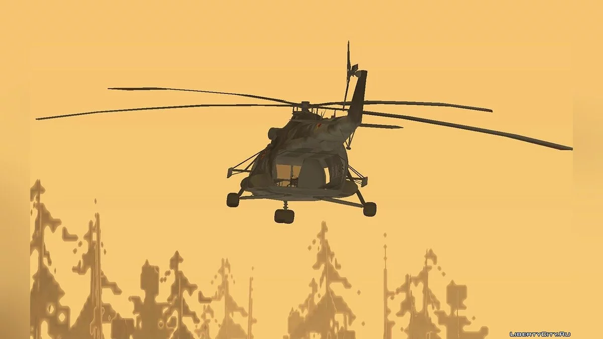 MИ 17 Vojni Helikopter / GTA San Andreas