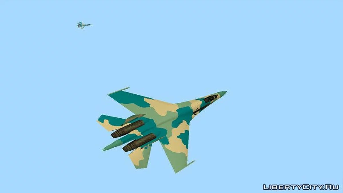 Sukhoi Su 27 Flanker / GTA San Andreas