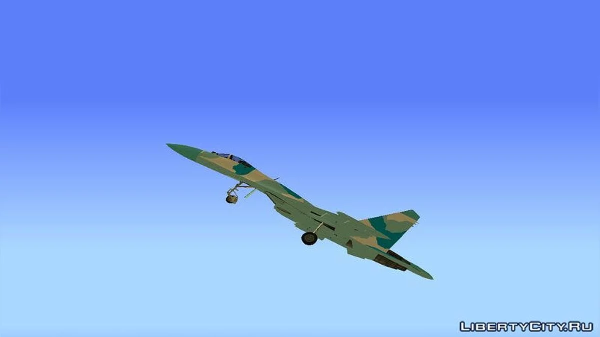 Sukhoi Su 27 Flanker / GTA San Andreas