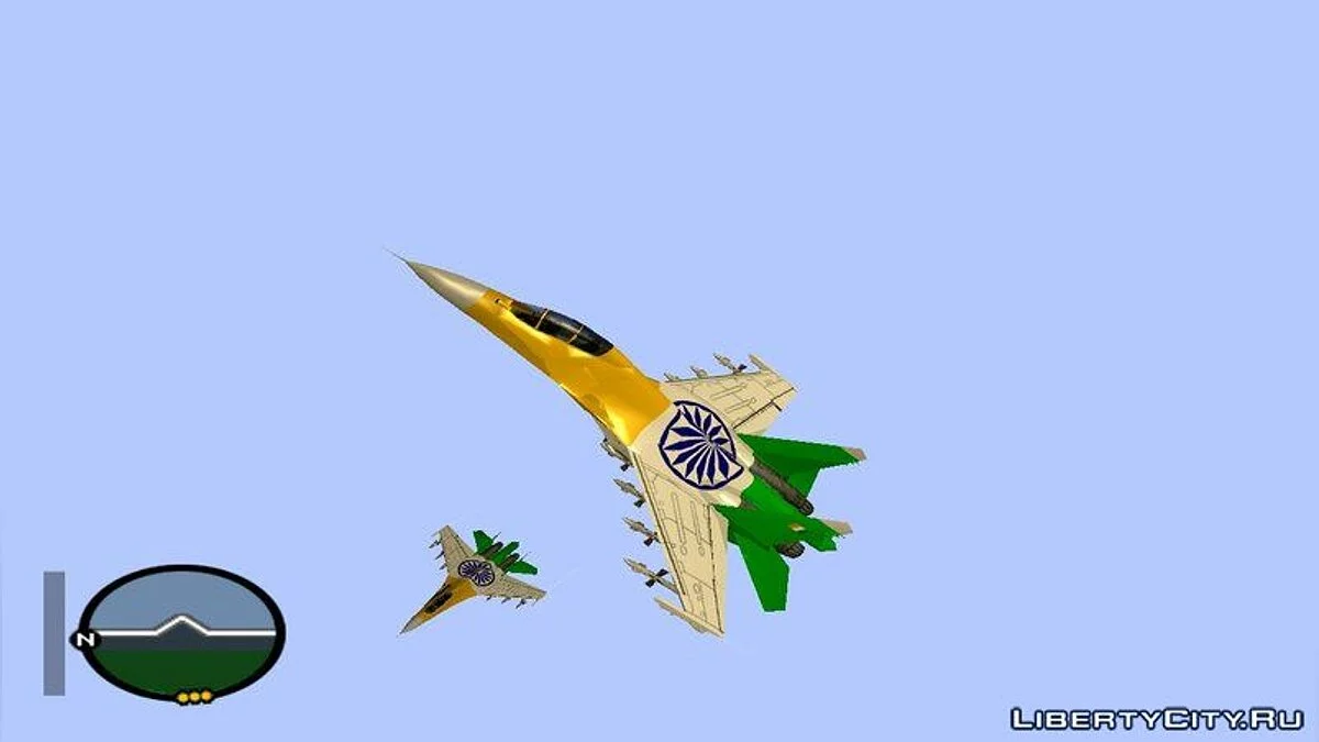 Sukhoi Su 30 MK-1 / GTA San Andreas