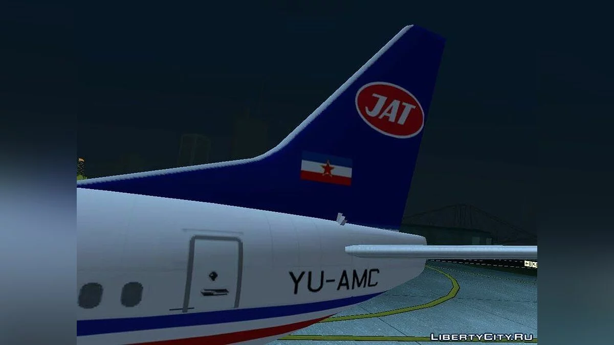 Boeing 737-300 JAT - Yugoslav Airlines / GTA San Andreas