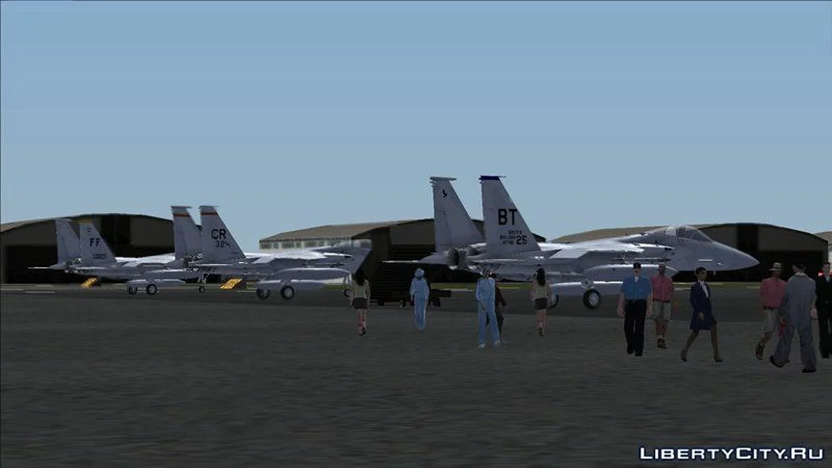 F-15 Eagles Over Baghdad / GTA San Andreas