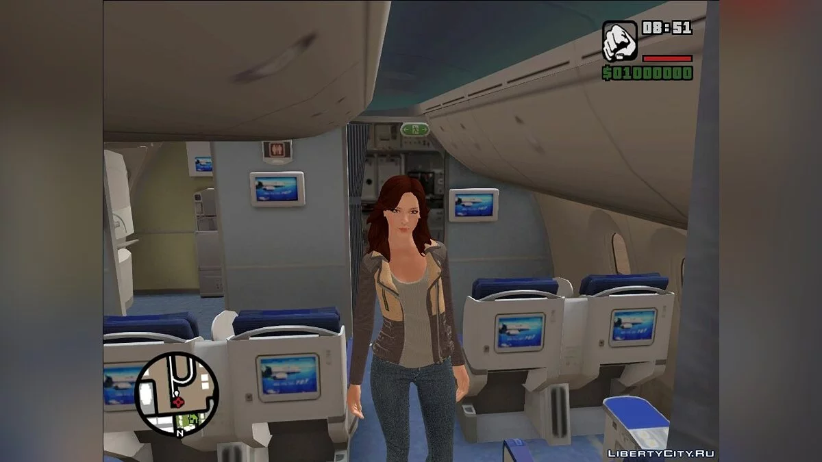 Боинг 787-10 дримлайнер / GTA San Andreas