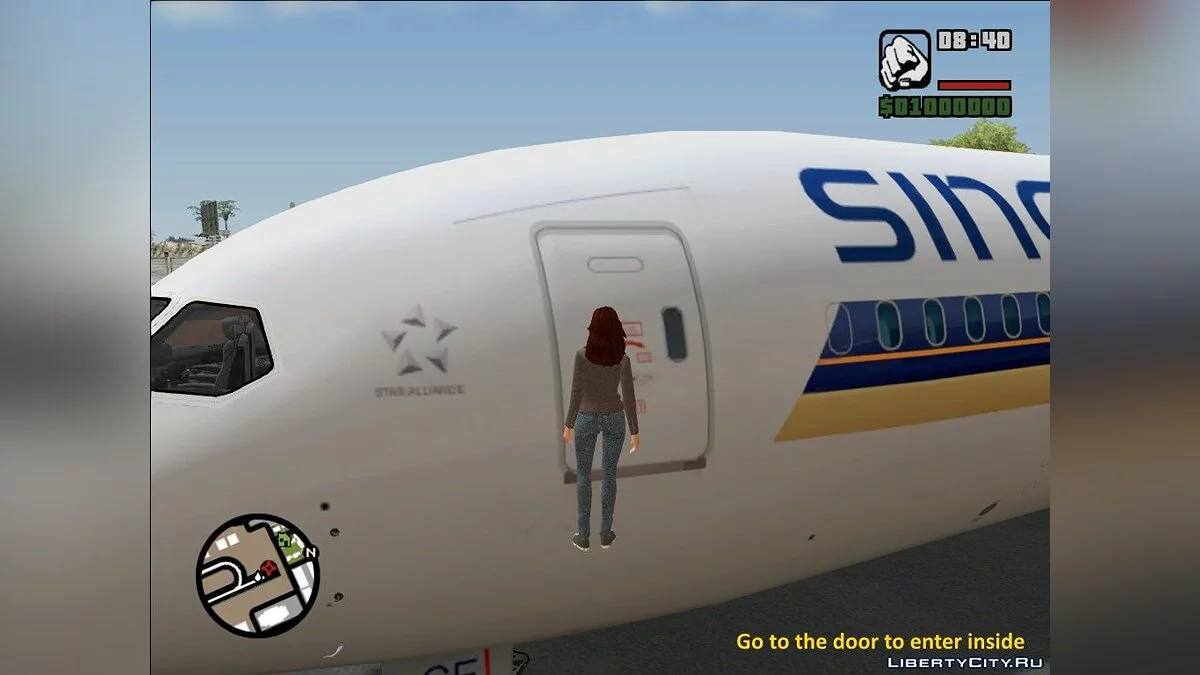 Боинг 787-10 дримлайнер / GTA San Andreas